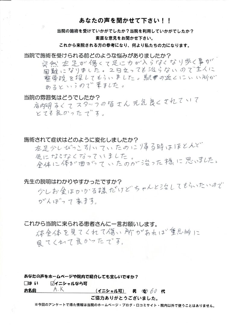 アンケート