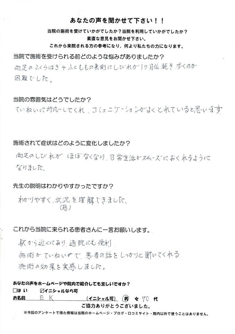 アンケート