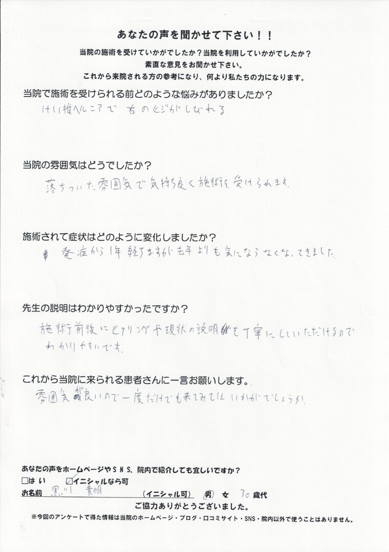 アンケート
